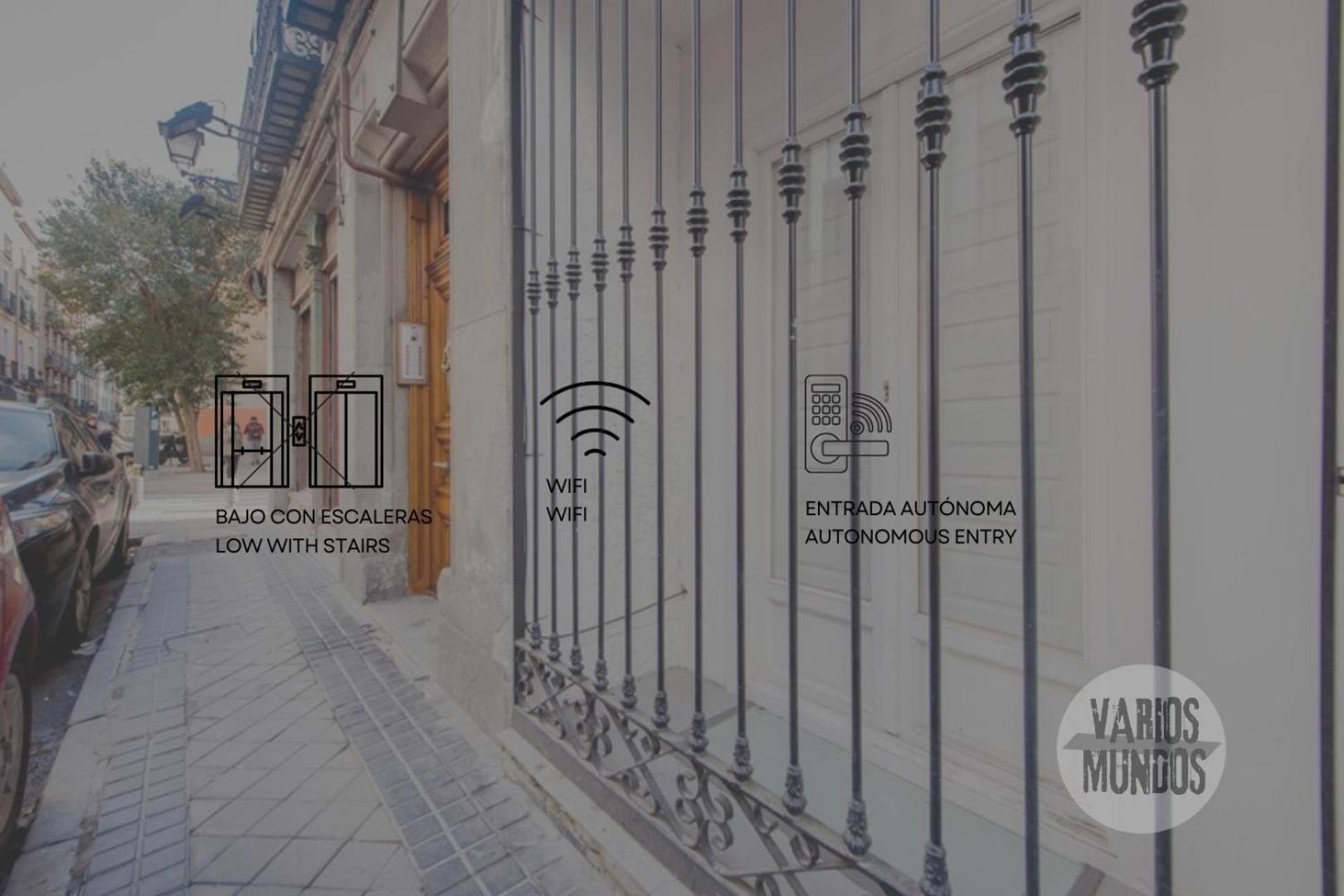 Appartamento New Bajo Duplex En La Latina-Centro De Madrid E2 Esterno foto